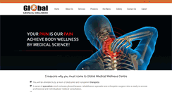Desktop Screenshot of globalmedicalwellness.com